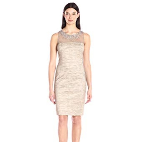 Eliza J Dresses & Skirts - Eliza J Sleeveless Beaded Midi Dress